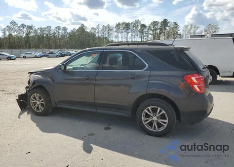 2016 Chevrolet Equinox Lt из США, поврежденный, VIN 2GNALCEKXG6125703